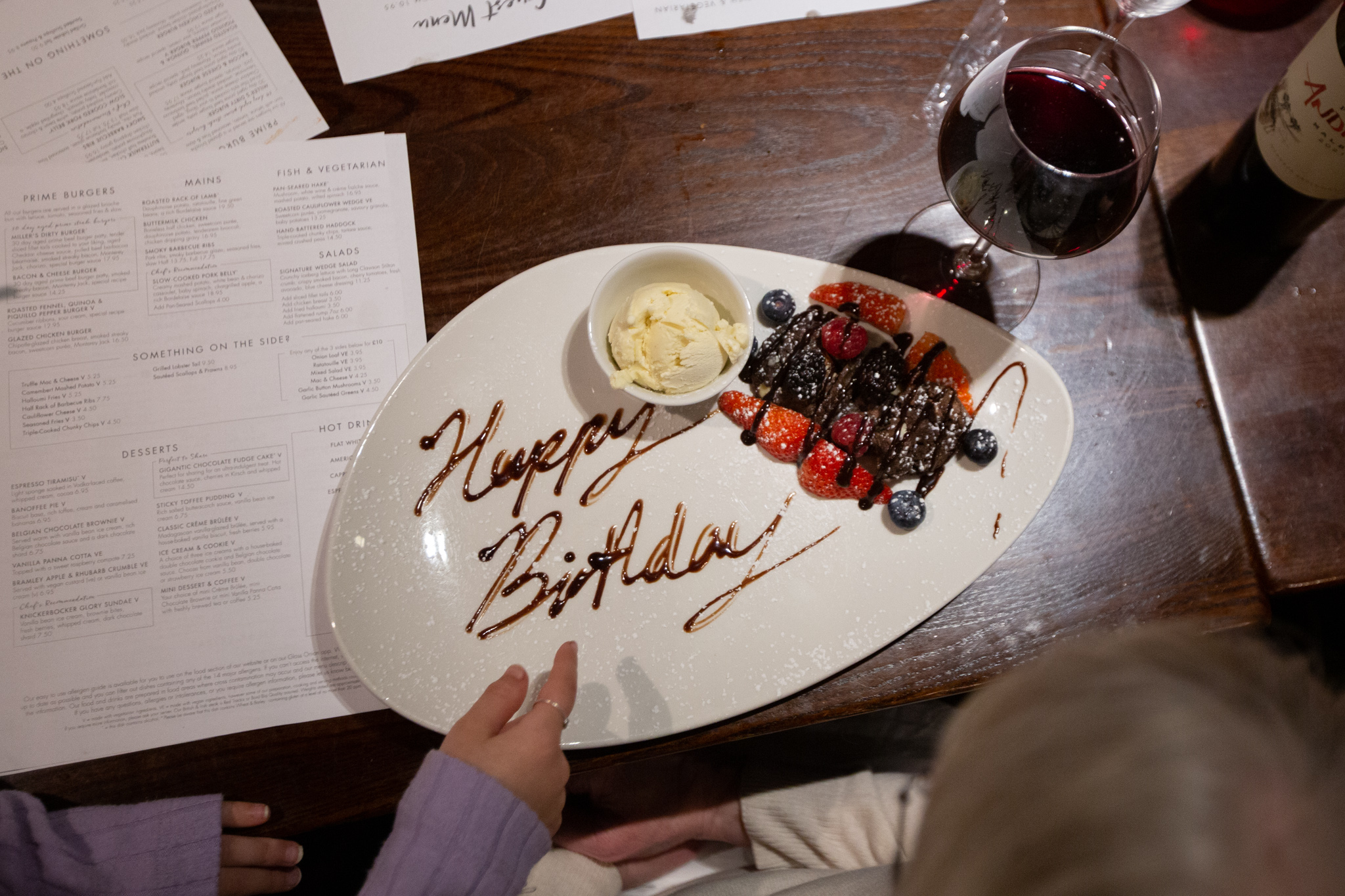 Mum's Birthday Dinner